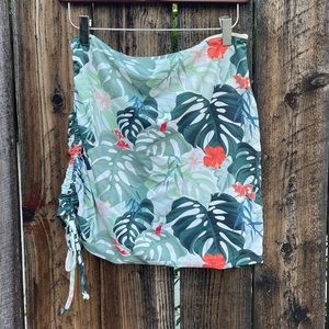 Toluca Swim Ruched Swim Skirt in Ambrosia - Size M